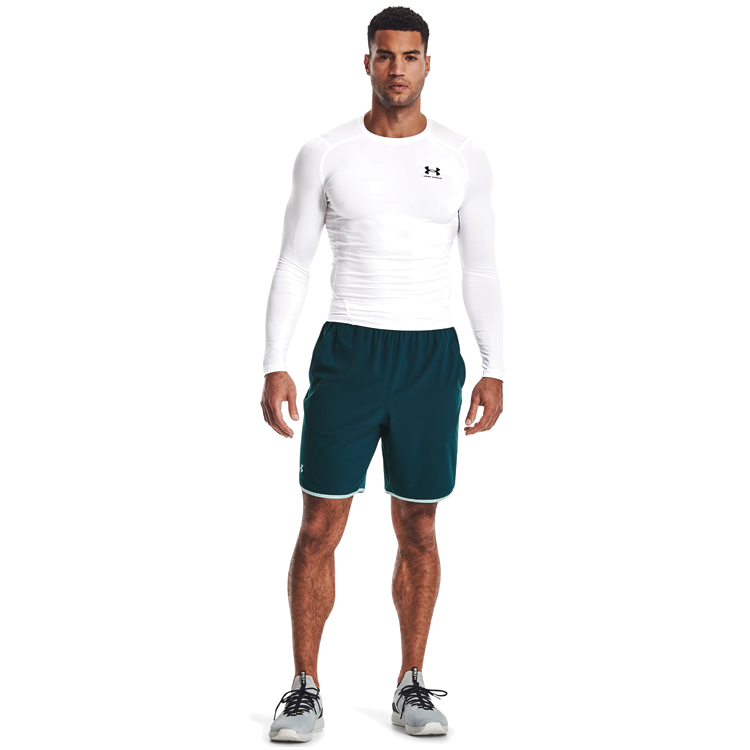 Hanorac pt bărbați Under Armour UA HG Armour Comp LS M Alb photo 2