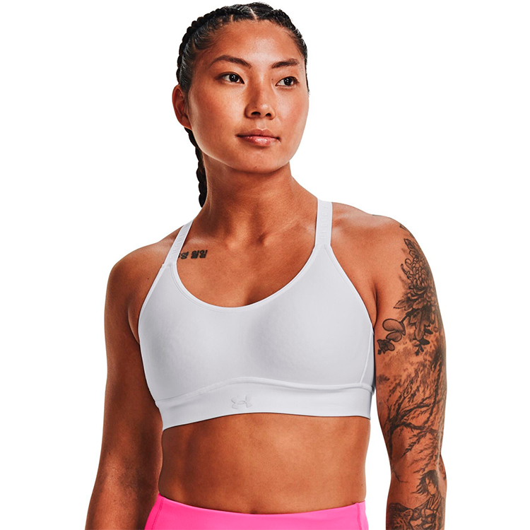 Спортивное бра Under Armour Infinity Covered Mid / Женский / M / Белый photo 3