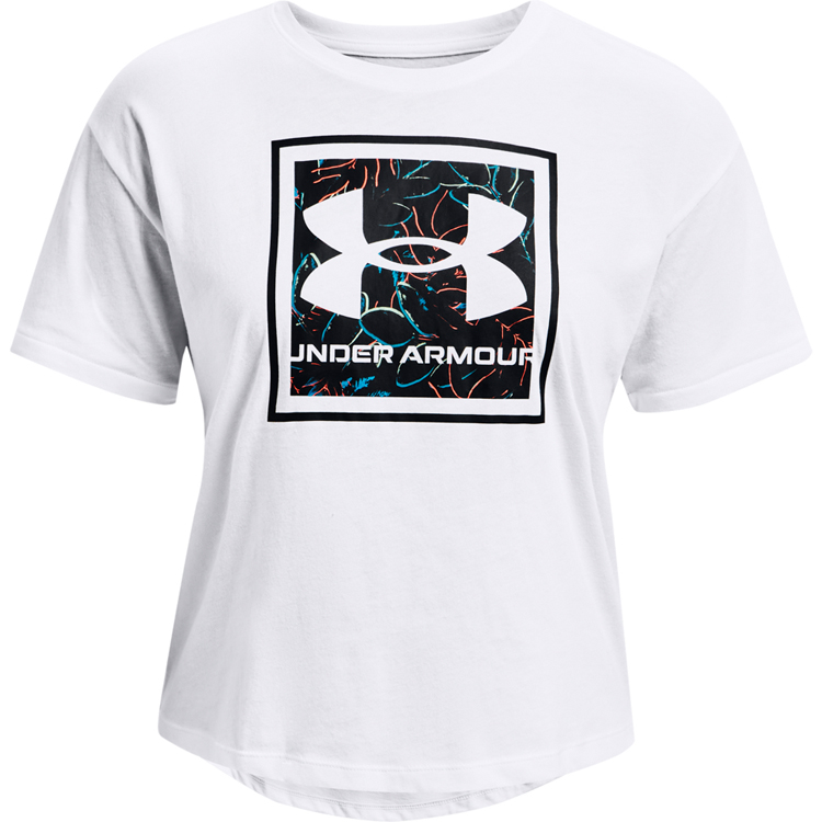 Tricou Under Armour Live Glow Graphic Tee LG Alb Femei photo 1 Tricou Under Armour Live Glow Graphic Tee LG Alb Femei photo 1