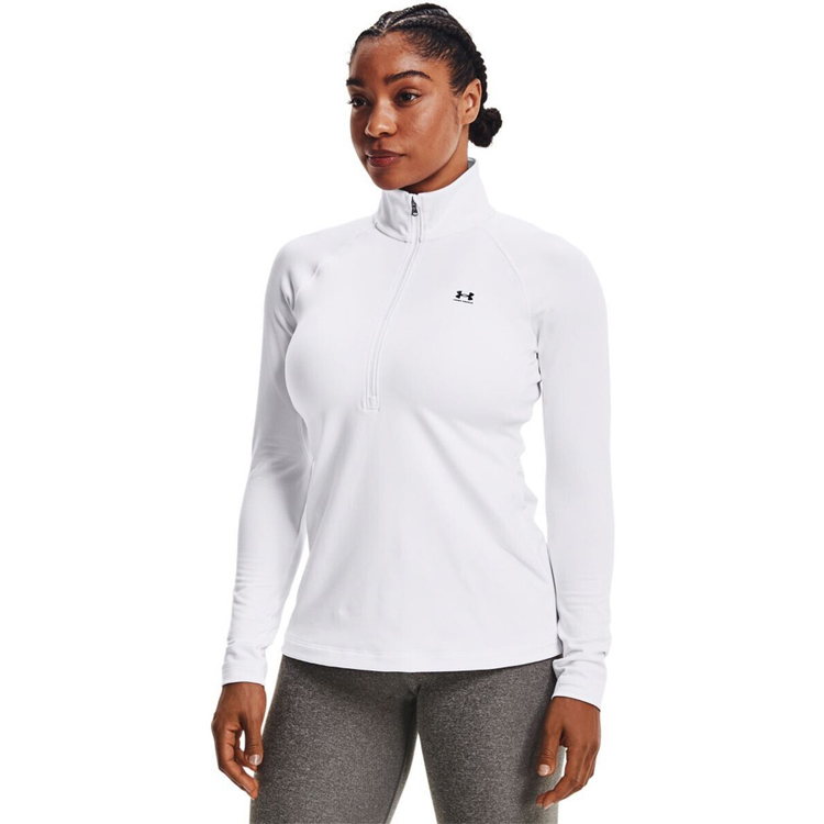 Hanorac Under Armour UA Authentics CG 1/2 Zip / Femei / XS / Alb photo 2