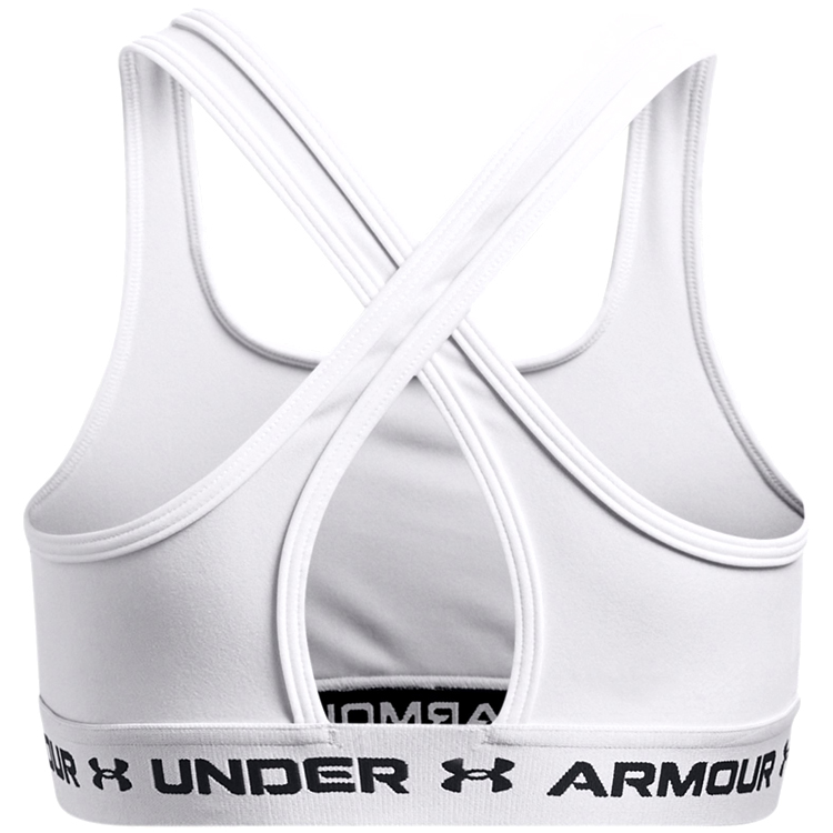 Спортивное бра Under Armour UA G CROSSBACK MID SOLID / Женский / S / Белый photo 2