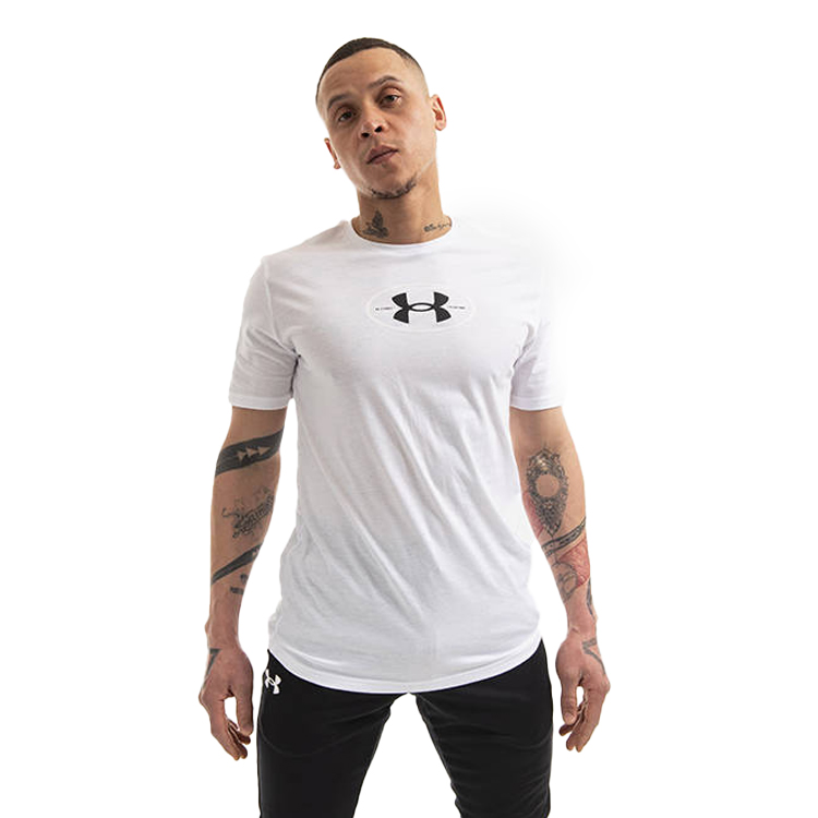 Футболка мужская Under Armour UA REPEAT BRANDED SS XL Белый photo 3
