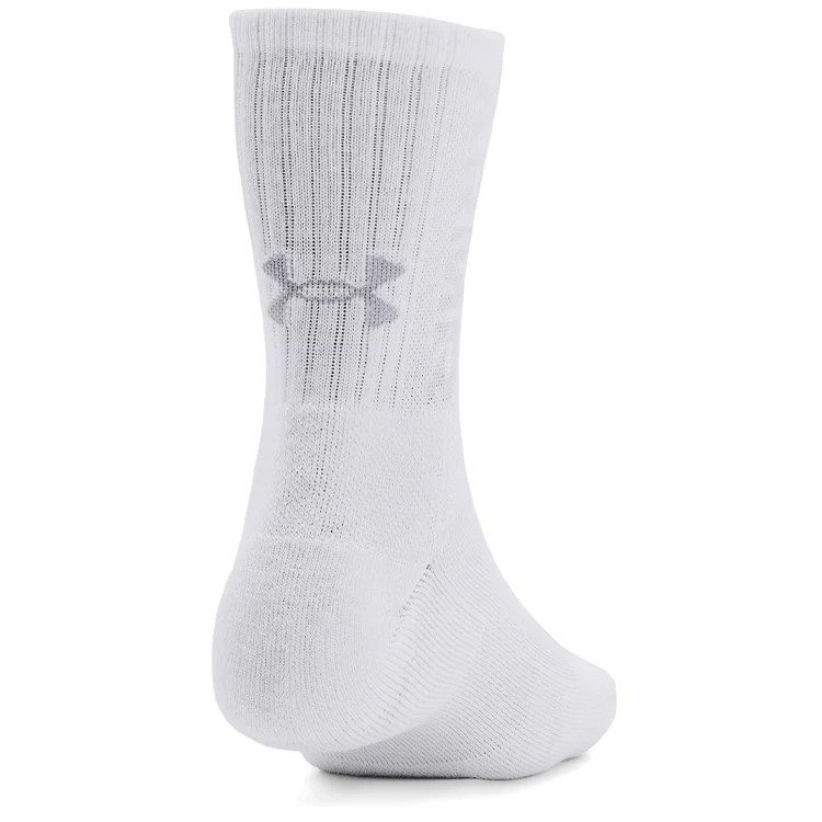 Носки Унисекс Under Armour UA 3-Maker 3pk Mid-Crew XL Белый photo 4