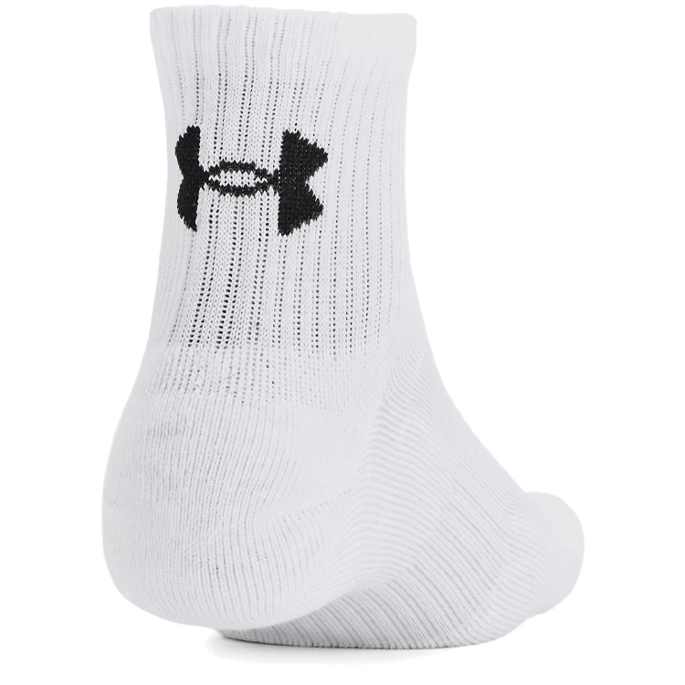 Sosete Unisex Under Armour UA TC 3pk Qtr XL Alb photo 5