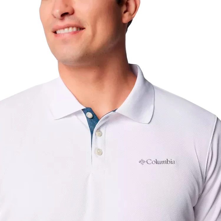  Polo pt bărbați Columbia Utilizer Polo L Alb  photo 4