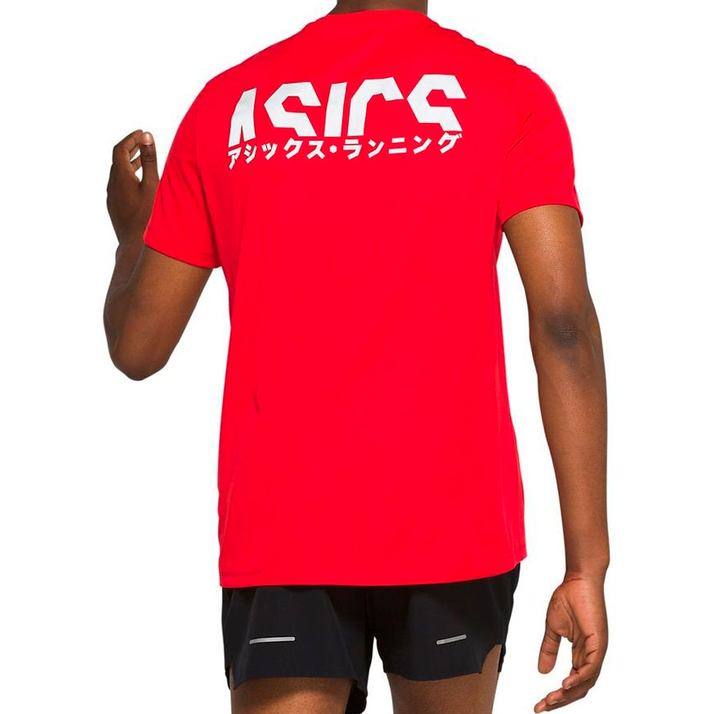 Футболка мужская Asics KATAKANA SS TOP 2XL Красный photo 2