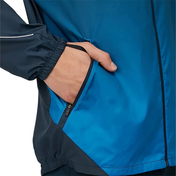 Jachetă Asics LITE-SHOW JACKET 2XL Albastru pentru bărbați  photo 3