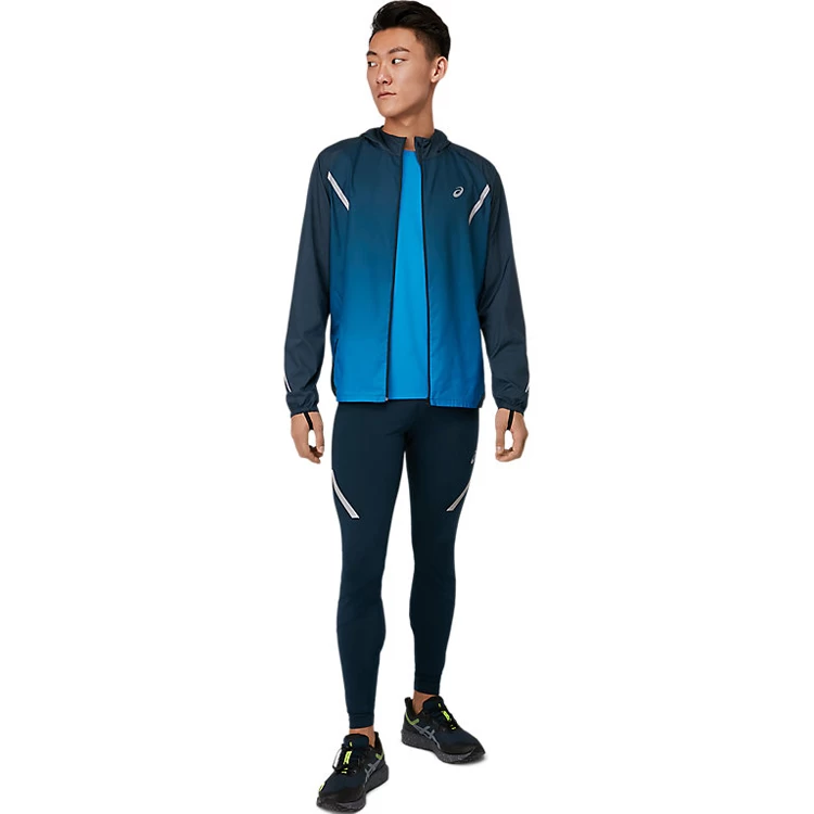 Jachetă Asics LITE-SHOW JACKET 2XL Albastru pentru bărbați  photo 4