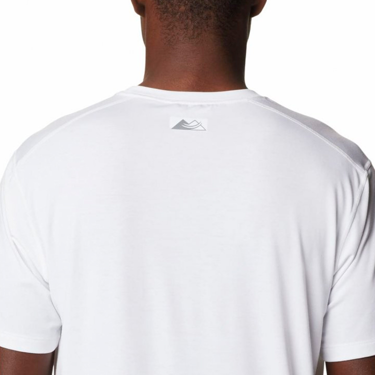 Tricou bărbătesc Columbia M Endless Trail Running Tech Tee M Alb photo 3