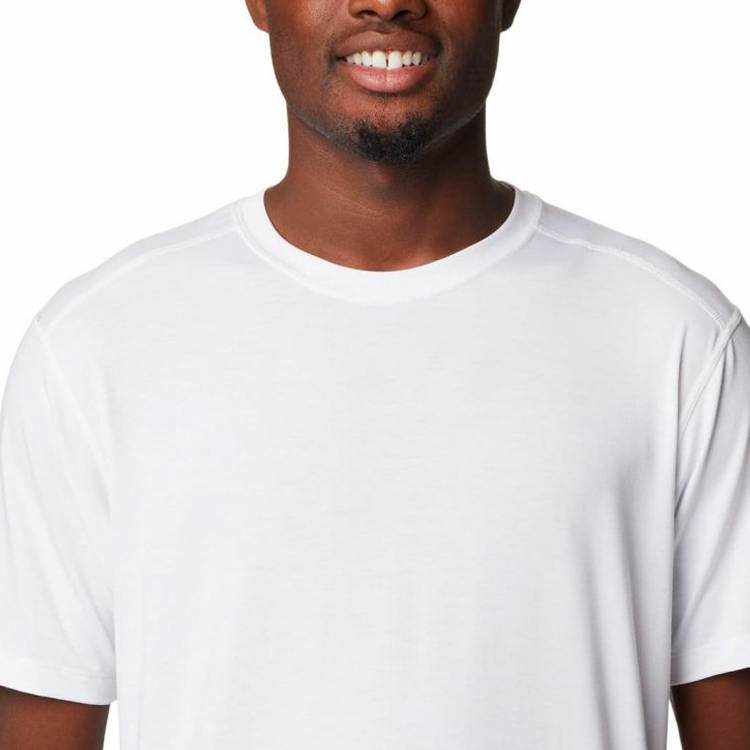 Tricou bărbătesc Columbia M Endless Trail Running Tech Tee M Alb photo 5