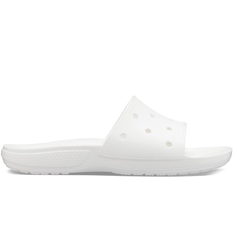 Slapi Crocs CLASSIC SLIDE pt Femei / 36-37 / Alb photo 5