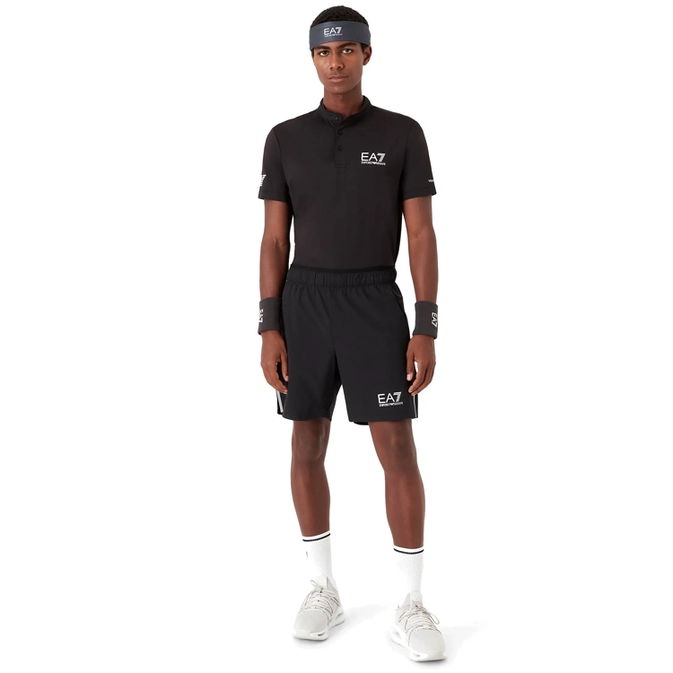 Sorti de bărbați EA7 EMPORIO ARMANI SHORTS S Negru photo 5