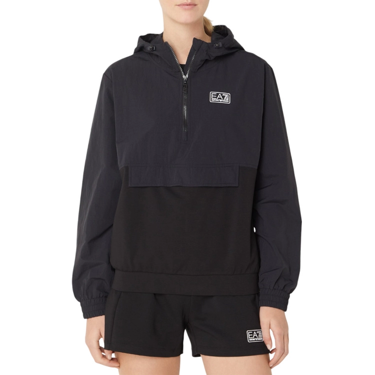 Толстовка EA7 EMPORIO ARMANI GIUBBOTTO XS Черный Женский photo 4