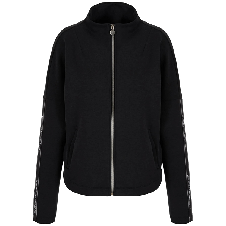 Толстовка EA7 EMPORIO ARMANI FELPA XXS Черный Женский photo 1