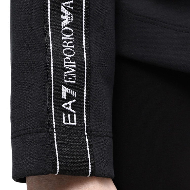Толстовка EA7 EMPORIO ARMANI FELPA XXS Черный Женский photo 3