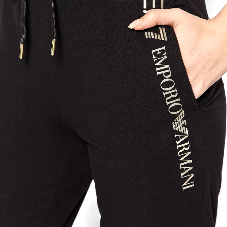 Брюки EA7 EMPORIO ARMANI TROUSER EA7 XS Черный Женский photo 4