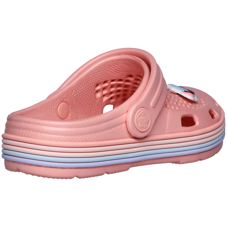 Slapi COQUI Clogs LINDO + Amulet / cm / Roz/Curcubeu photo 5