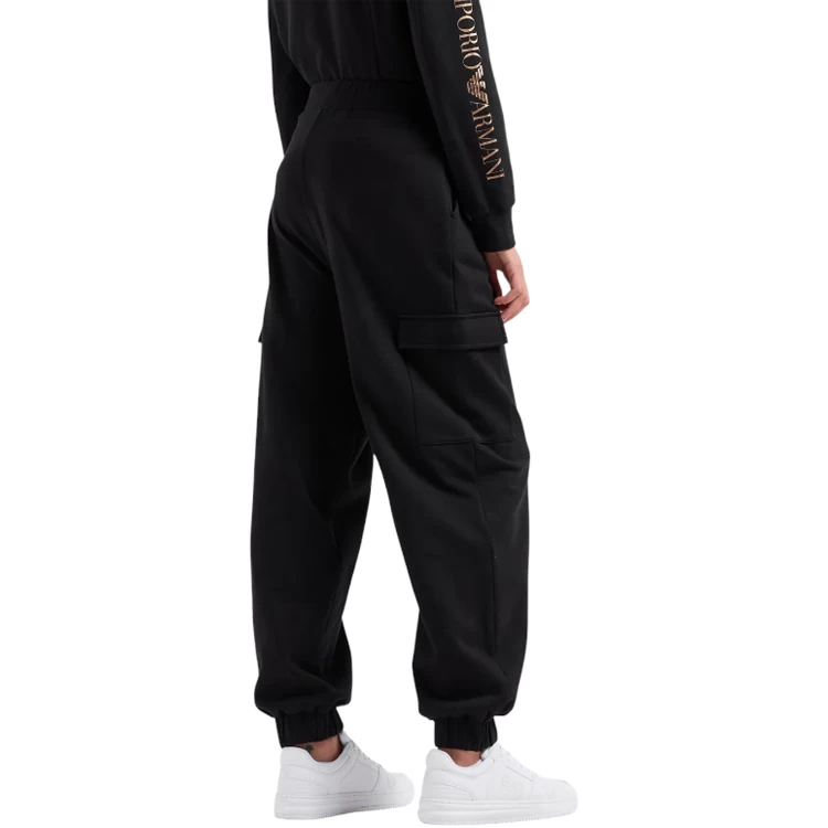 Брюки EA7 EMPORIO ARMANI TROUSER S Черный Женский photo 4