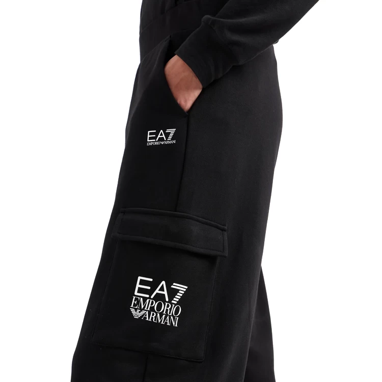 Брюки EA7 EMPORIO ARMANI TROUSER S Черный Женский photo 5