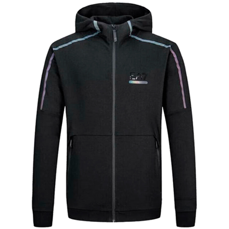 Hanorac pt bărbați EA7 EMPORIO ARMANI SWEATSHIRT S Negru photo 1