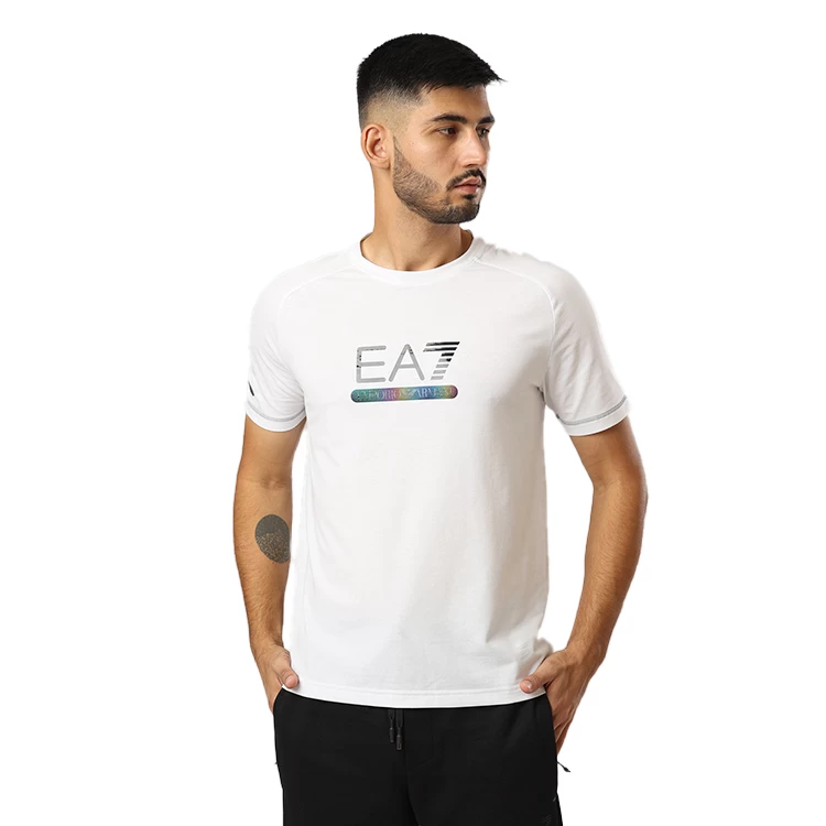 Tricou bărbătesc EA7 EMPORIO ARMANI T-SHIRT M M Alb photo 4