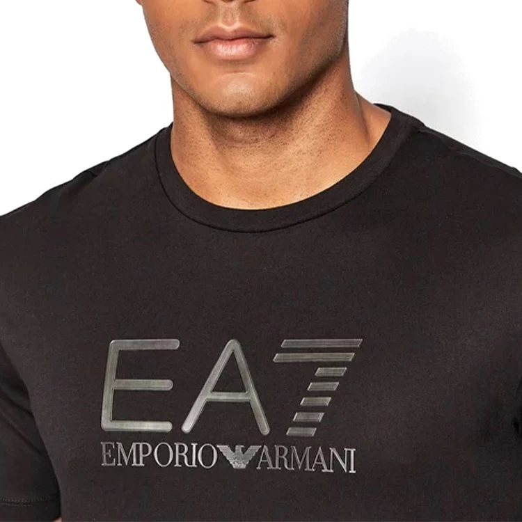 Tricou bărbătesc EA7 EMPORIO ARMANI T-SHIRT M S Negru photo 4