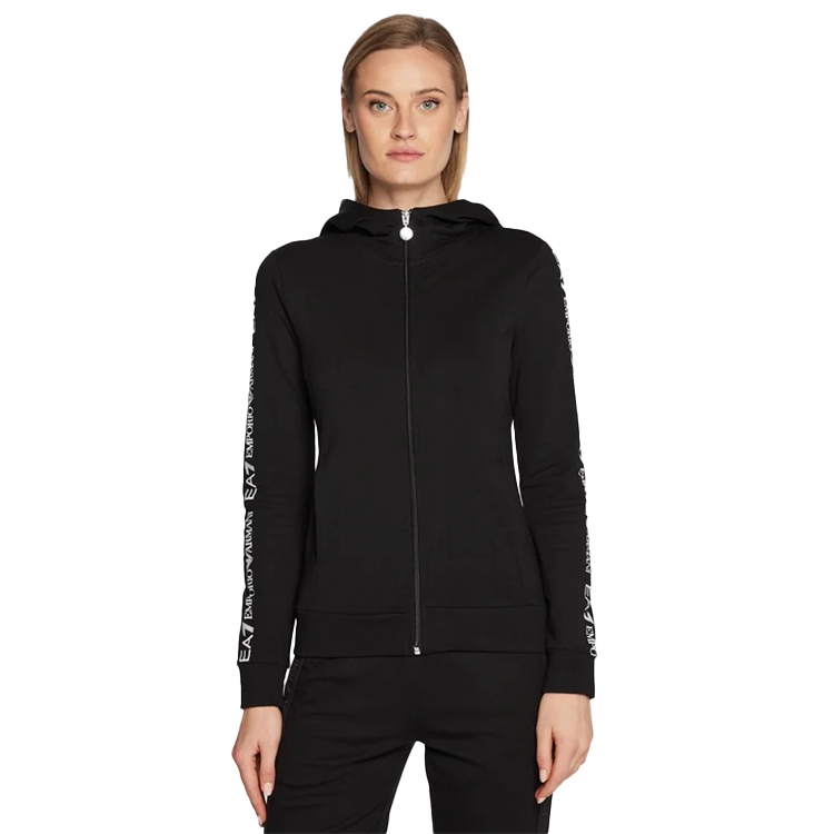 Hanorac EA7 EMPORIO ARMANI SWEATSHIRT S Negru Femei photo 3