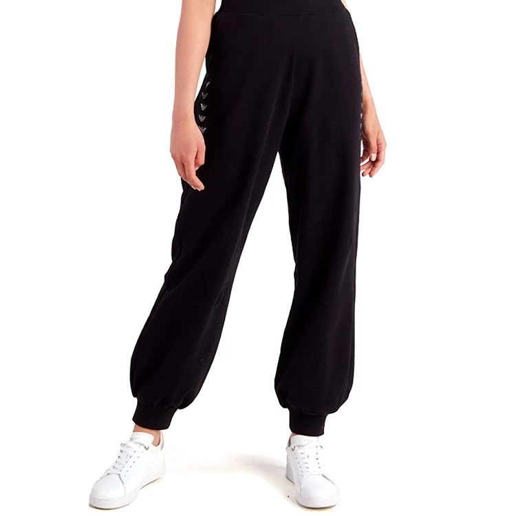 Pantaloni EA7 EMPORIO ARMANI TROUSER XS Negru Femei photo 4