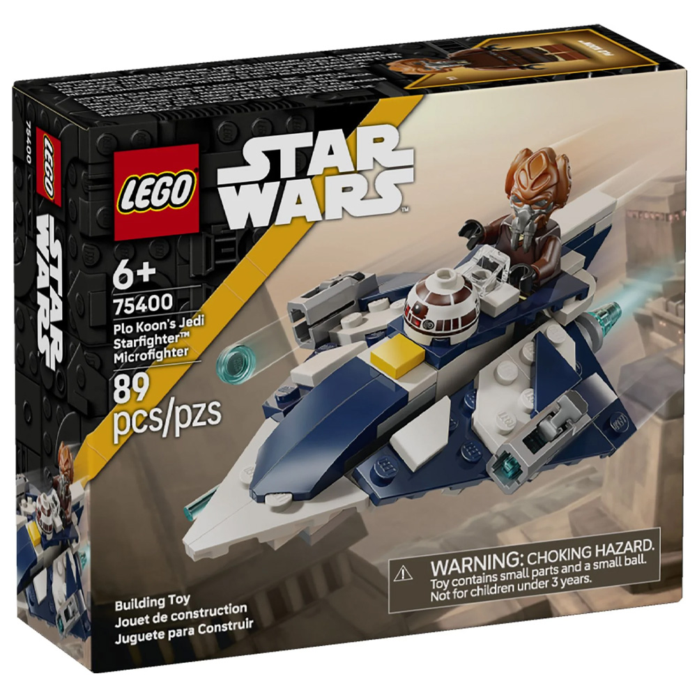 Конструктор Lego Star Wars Plo Koon's Jedi Starfighter™ Microfighter 75400  от 6+ лет photo 1