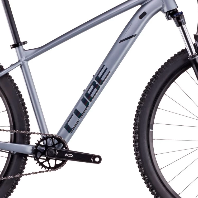 Bicicleta de munte Cube Aim Race Gri L photo 5