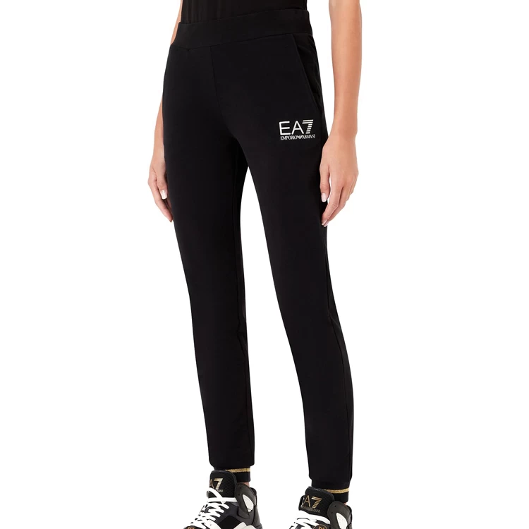 Брюки EA7 EMPORIO ARMANI PANTALONI S Черный Женский photo 4