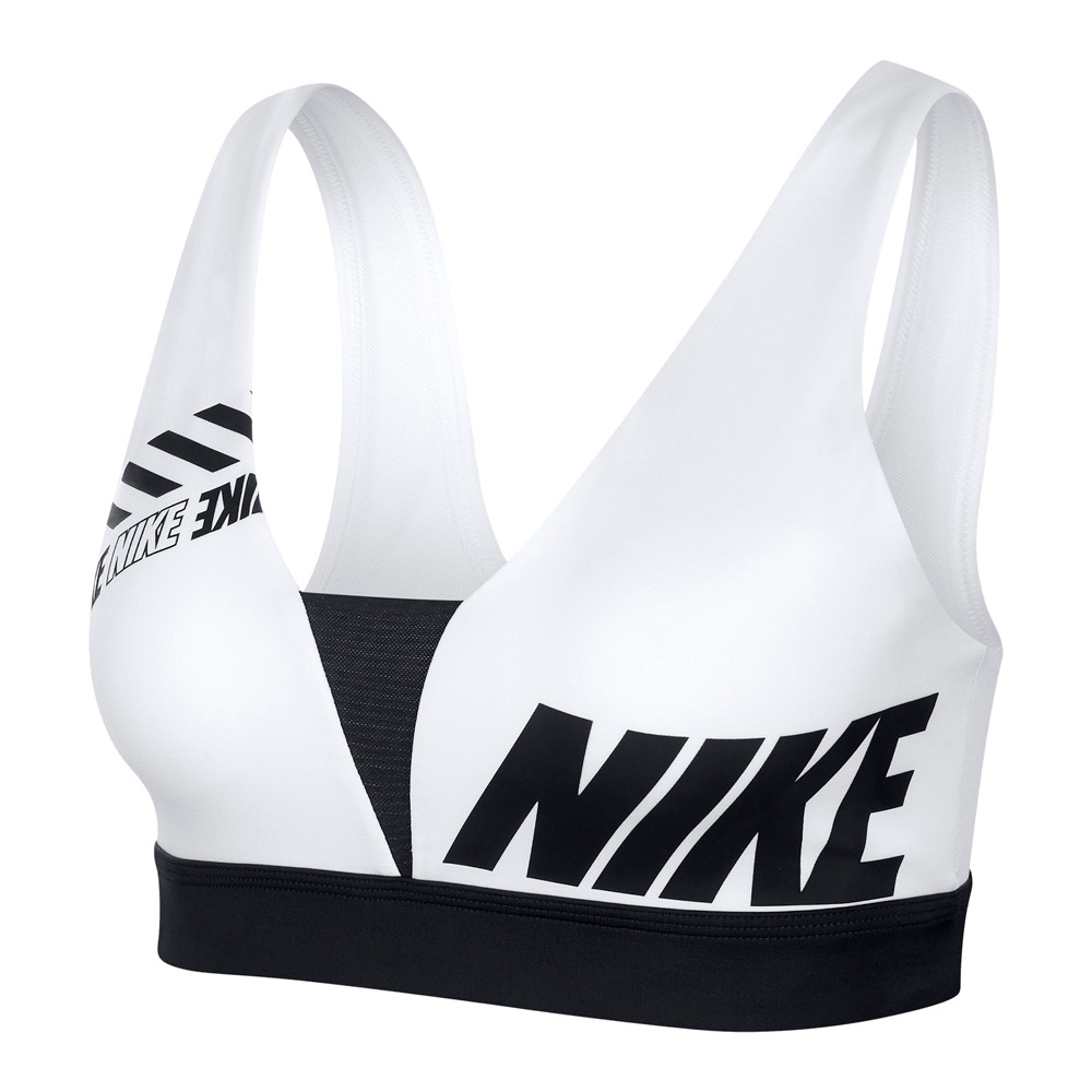 Bra sportive Nike SPRT DSTRT INDY PLUNGE / Femei / M / Alb-negru photo 1 Bra sportive Nike SPRT DSTRT INDY PLUNGE / Femei / M / Alb-negru photo 1