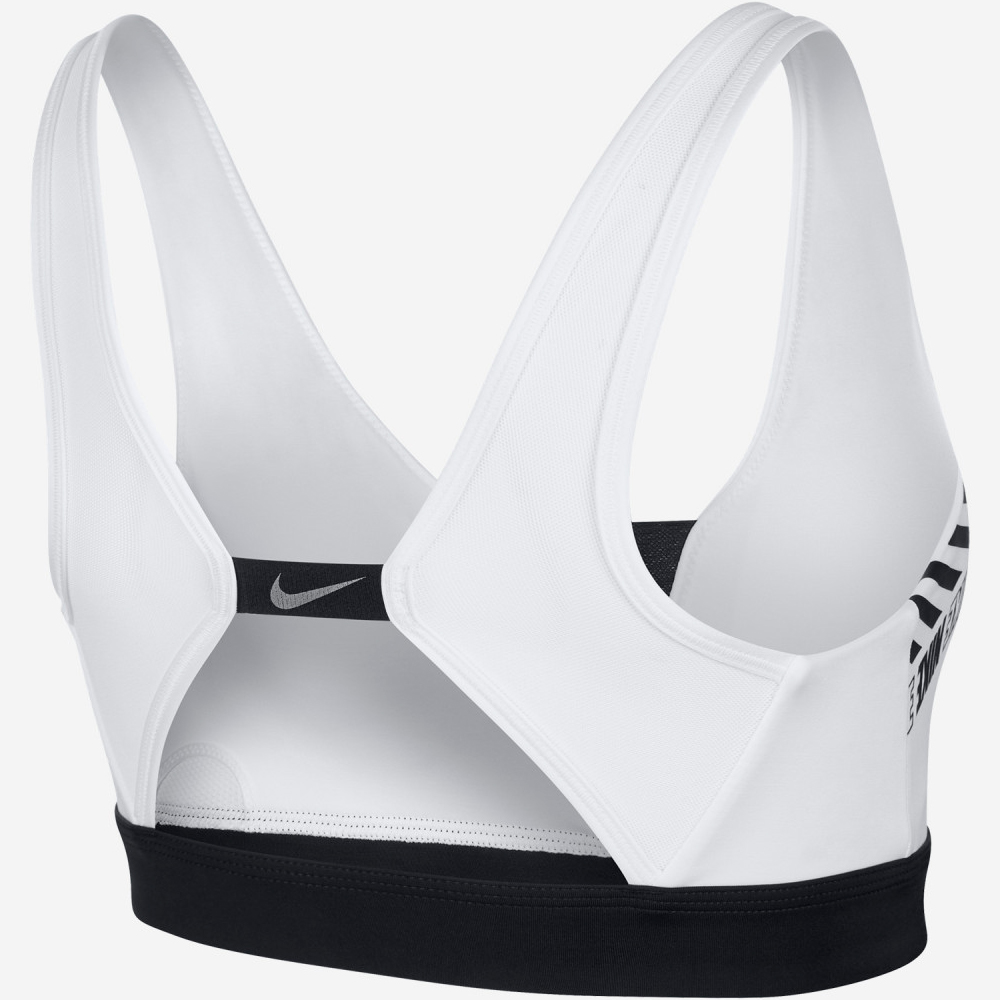 Bra sportive Nike SPRT DSTRT INDY PLUNGE / Femei / M / Alb-negru photo 2