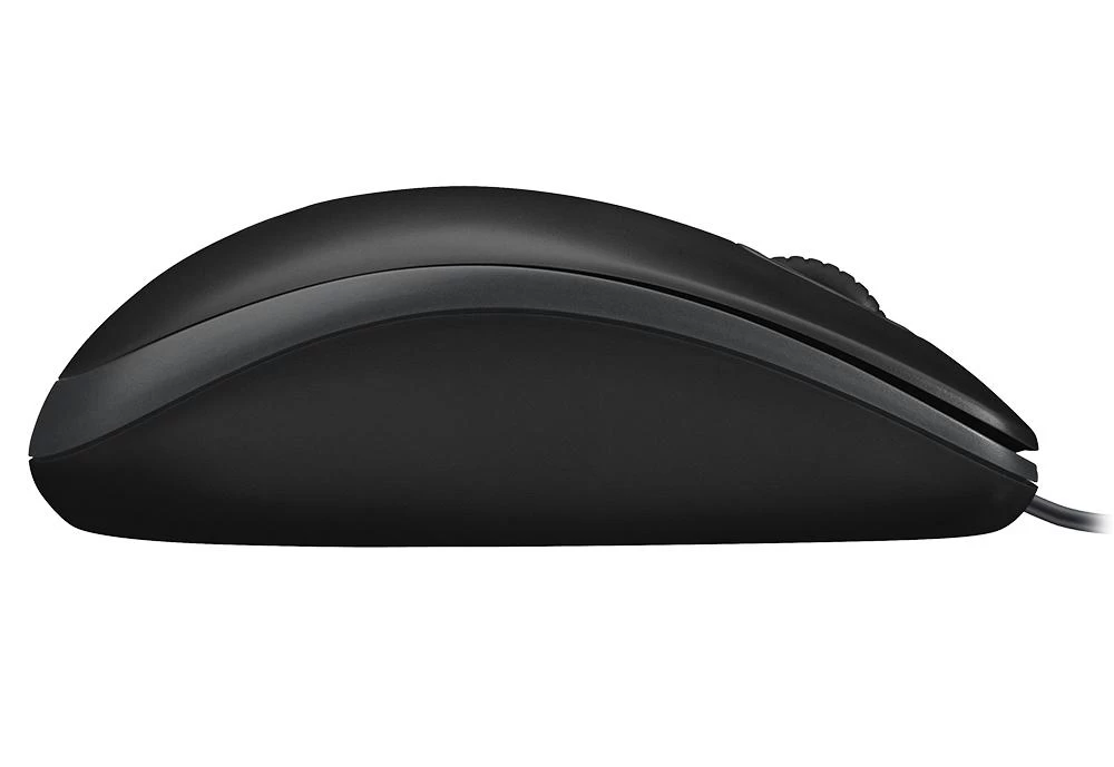 Проводная мышь Logitech B100 Black / Оптическая / Black photo 4