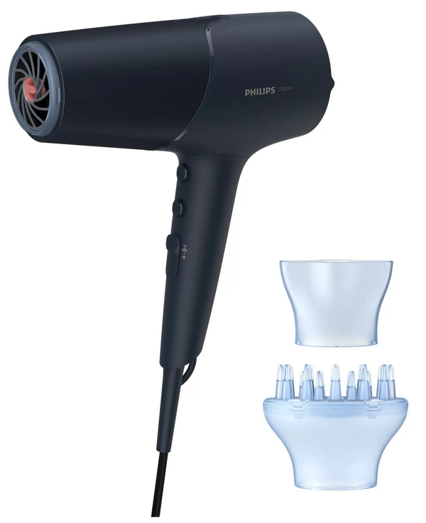 Uscator de par Philips BHD51200 2300 MHzW Negru photo 2