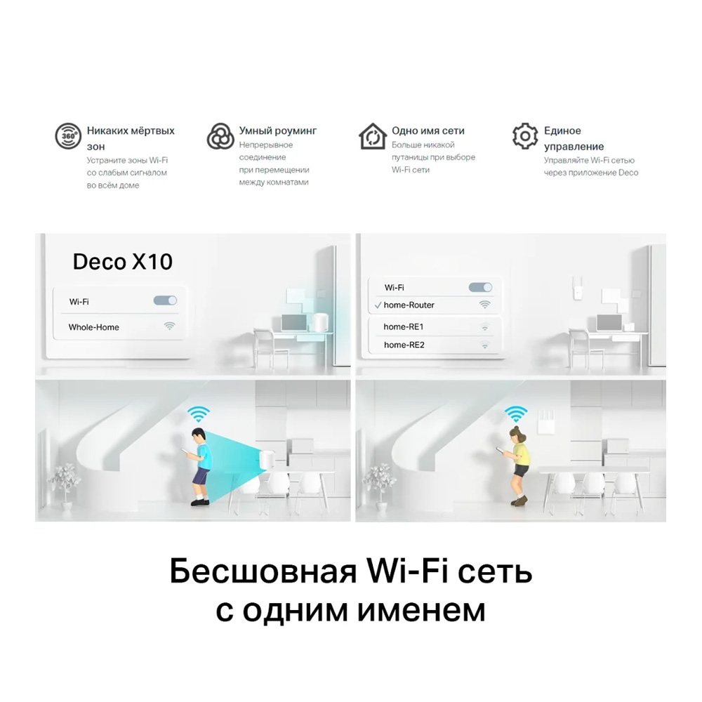 Router TP-Link Deco X10(3-pack) AX1500 photo 9
