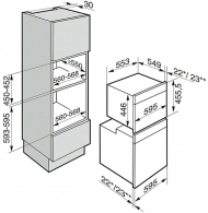 Cuptor cu aburi incorporabil Miele DG6200,  thumbnav 3