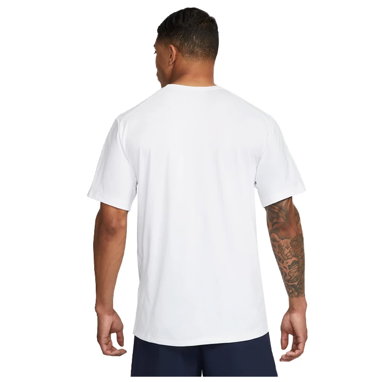 Tricou bărbătesc Nike M NK DF UV HYVERSE SS 2XL Alb photo 4