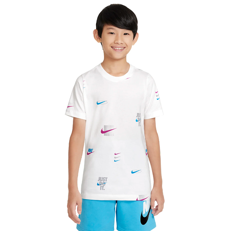 Tricou Nike B NSW TEE TD AOP / Barbati / XS / Alb photo 1 Tricou Nike B NSW TEE TD AOP / Barbati / XS / Alb photo 1