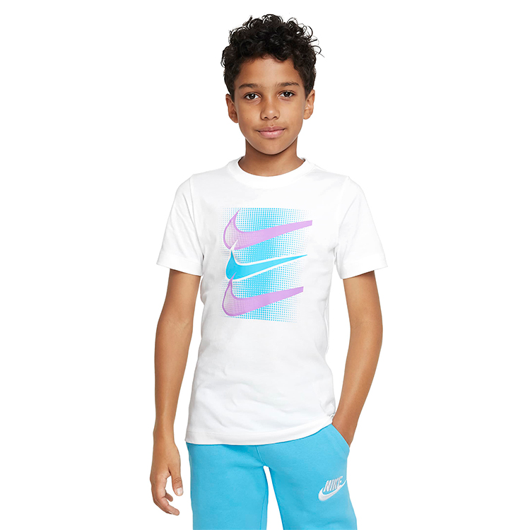 Tricou Nike U NSW TEE CORE BRANDMARK 4 / Femei / XL / Alb photo 2