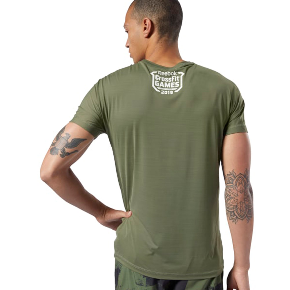 Tricou bărbătesc Reebok RC ActivChill Tee Games L Verde photo 2