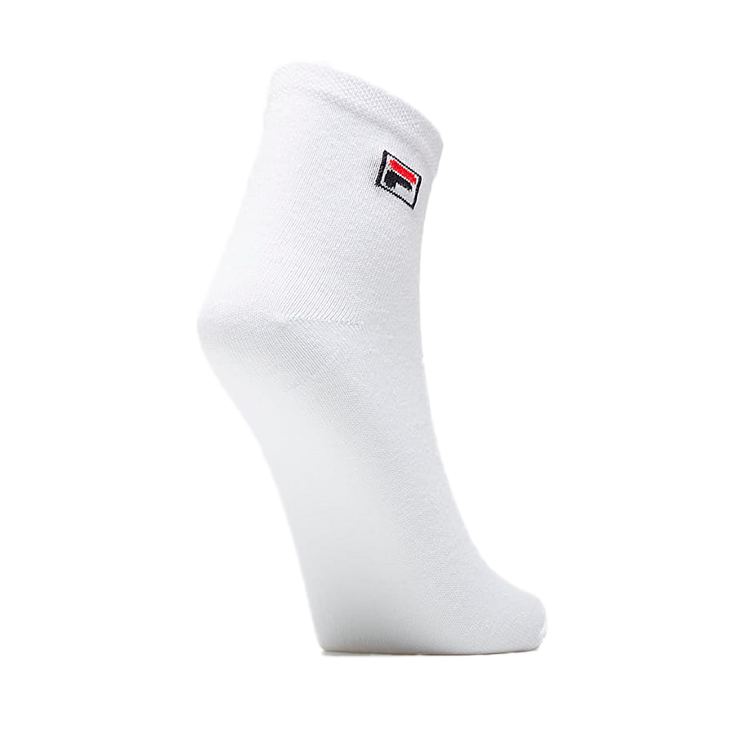 Носки Унисекс Fila QUARTER SOCKS 3 PACK 35-38 Белый photo 4