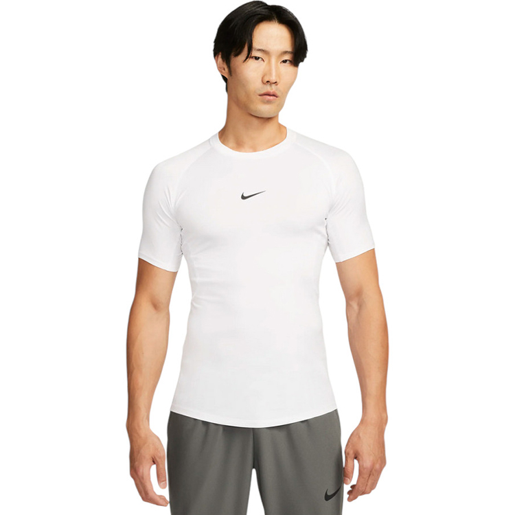 Tricou bărbătesc Nike M NP DF TIGHT TOP SS XL Alb photo 5