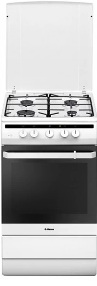 Газовая плита Hansa FCMW63000 / 4 конфорок / 60 см / Белый photo 1