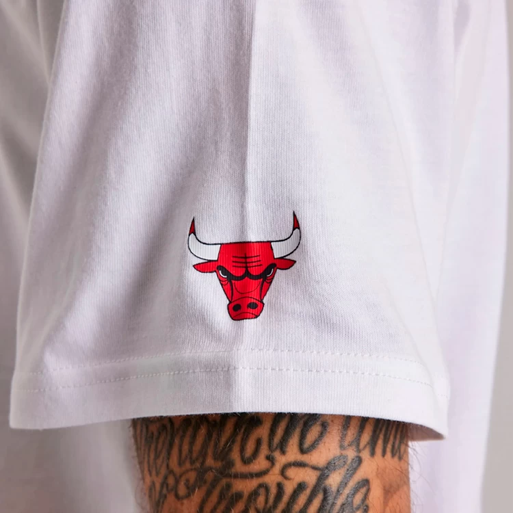 Tricou Nike CHI M NK CTS STMT M90 SSTEE/Alb photo 4