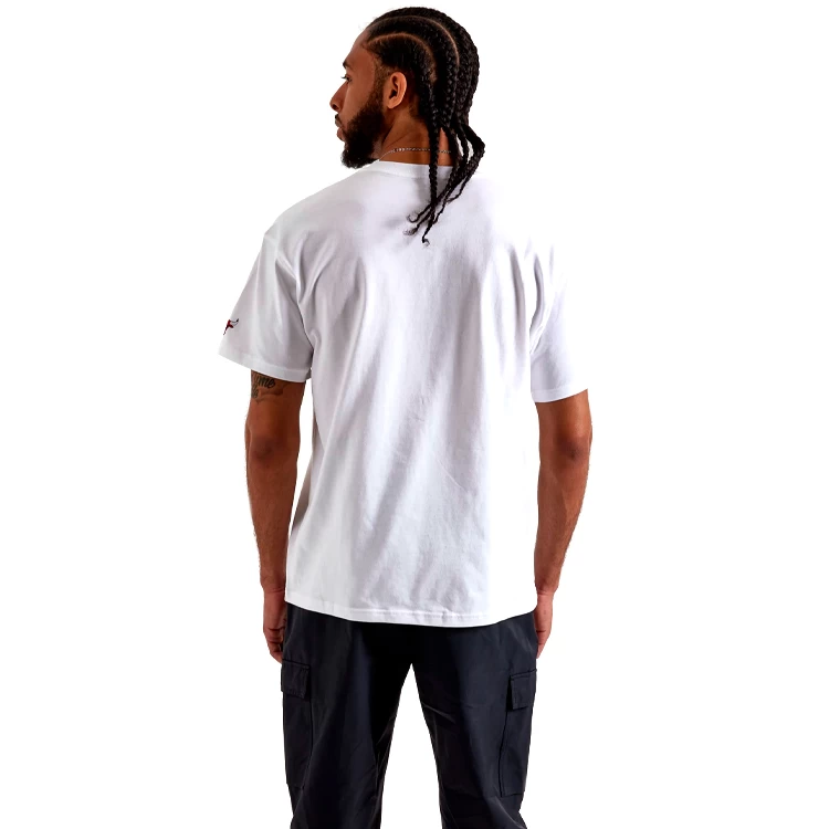 Tricou Nike CHI M NK CTS STMT M90 SSTEE/Alb photo 5