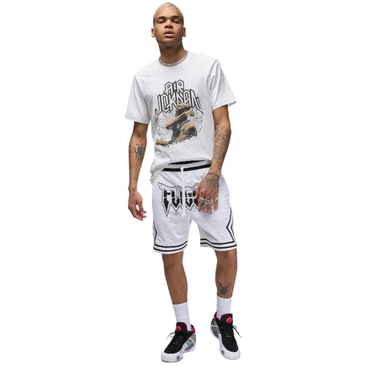 Футболка мужская Nike M NK J SPRT SS DF GFX CREW XS Белый photo 4