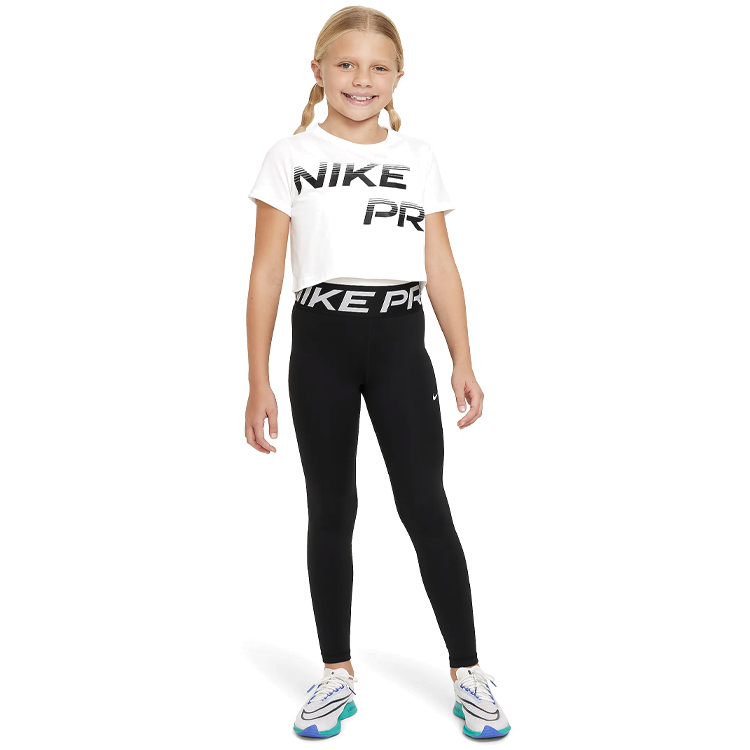 Tricou Nike G NK DFCT CROP SE+ / Femei / L / Alb photo 2