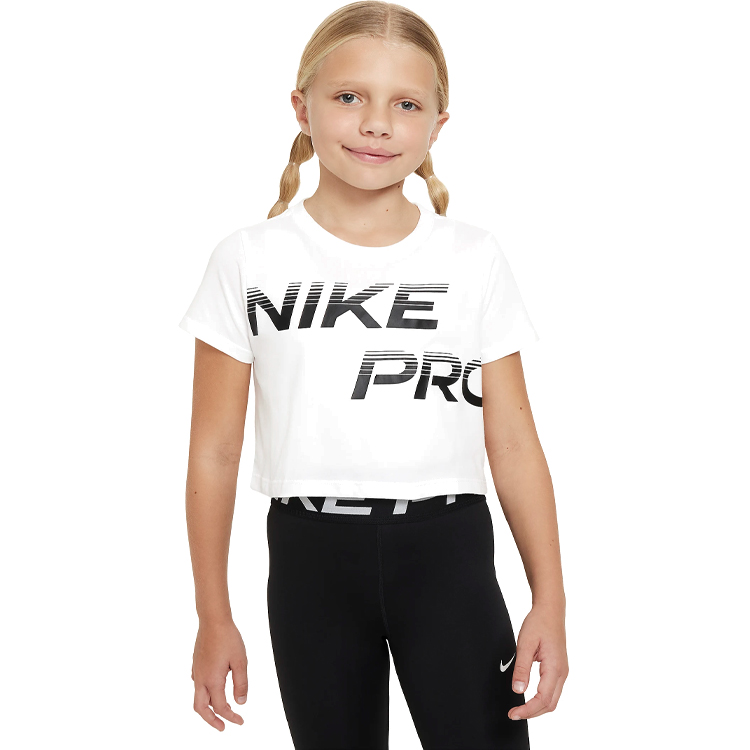 Tricou Nike G NK DFCT CROP SE+ / Femei / L / Alb photo 3