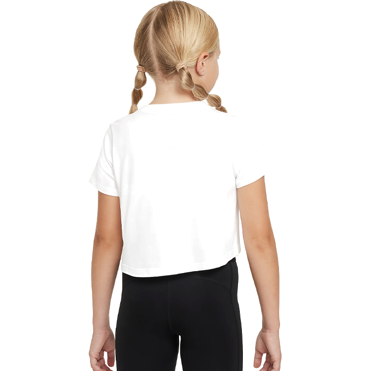 Tricou Nike G NK DFCT CROP SE+ / Femei / L / Alb photo 4